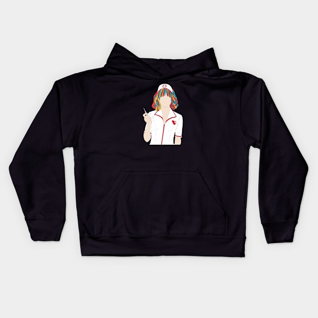 Cassie - Promising Young Woman Kids Hoodie by LiLian-Kaff